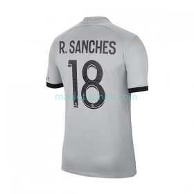 Maillot de Foot Paris Saint-Germain R.Sanches 18 Extérieur 2022-23